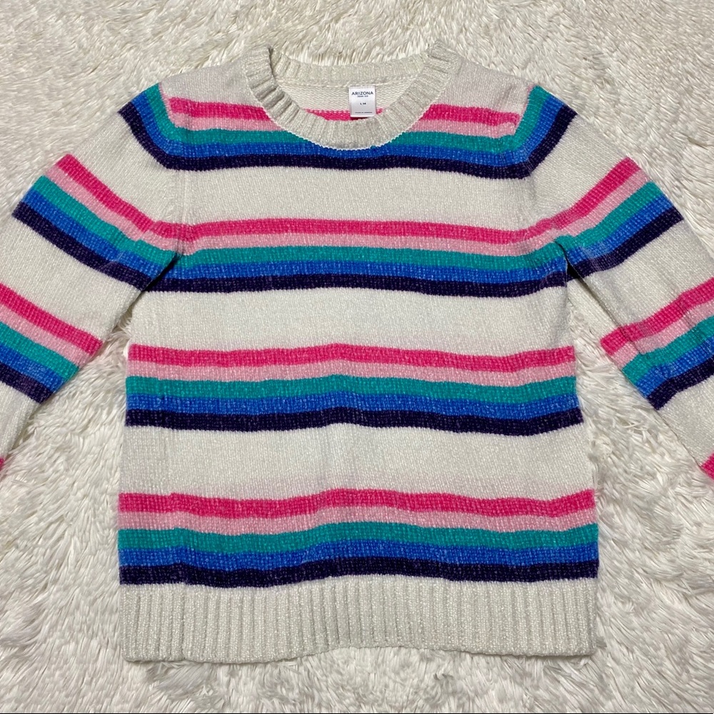Girls striped sweater 💕